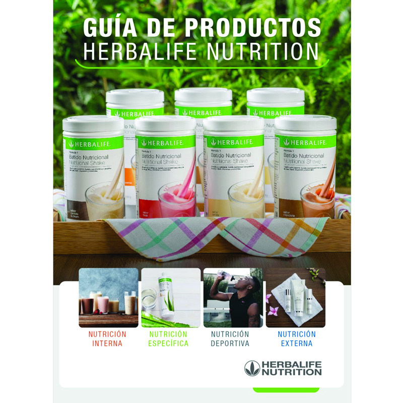 Guía de Productos Herbalife Nutrition-1 und